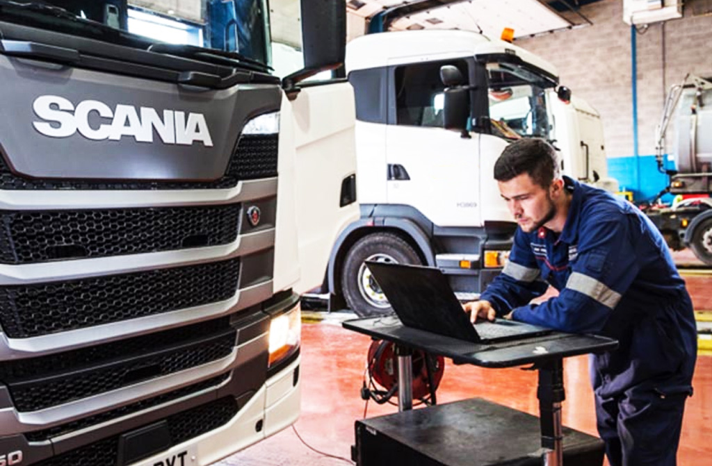 Scania Equipo De Mecanicos Expertos Halley